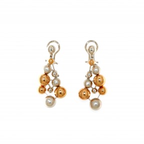 Two Colour Earrings (Pre-Owned)